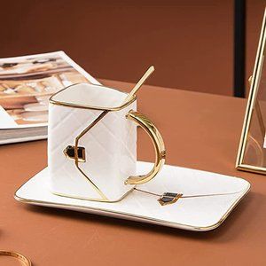 Fashion Themed Ceramic Plate Set